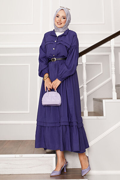 EBRUTESETTÜR Nervür Detay Balon Kol Etek Takım