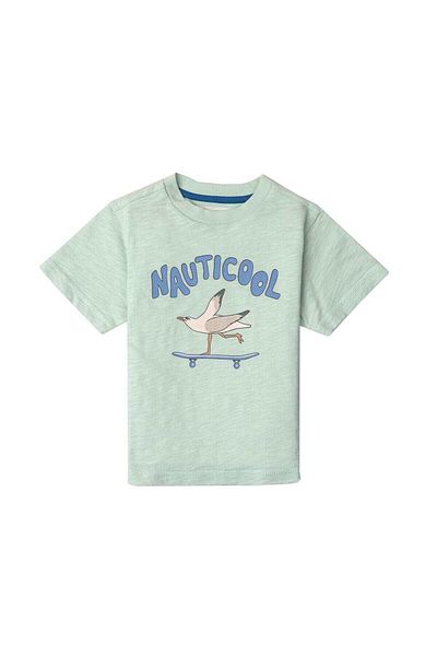 Gingersnaps Boys' Short Sleeve Graphic T-Shirt with Round Neck