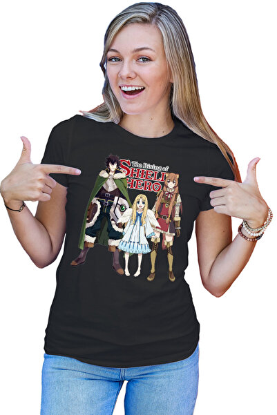 OEM Tricou dama Rising of the Shield Hero Naofumi Filo Raphtalia Trio Bird Aneko