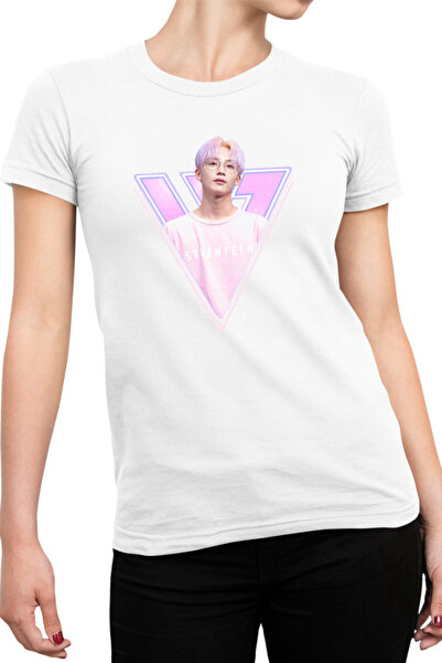 OEM Γυναικείο T-shirt Seventeen JEONGHAN Baby Idol Music Debut