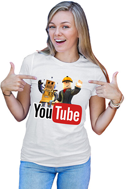 OEM Tricou dama Roblox Youtube Creator Online Video Game
