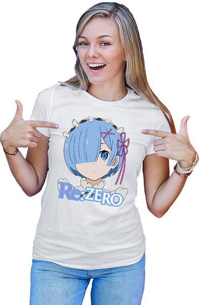 OEM Tricou dama Re Zero REM Maiden Light Novel Manga Cosplay