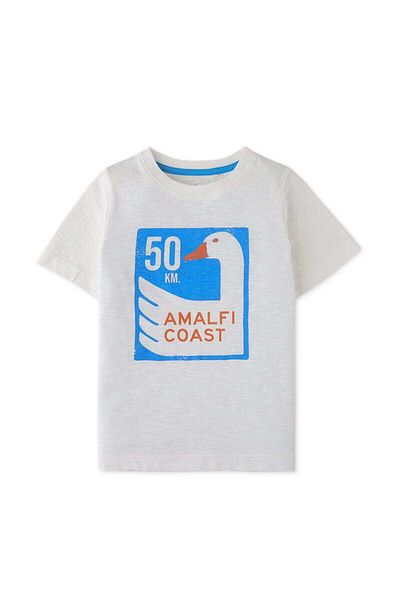 Gingersnaps Boys' Short Sleeve T-Shirt with Front Print