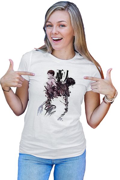 OEM Tricou dama Ajin Non Destructive Biological Weapons Anime Cosplay