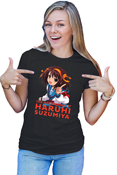 OEM Tricou dama Haruhi Suzumiya SOS Club President Sci-fi Anime Otaku