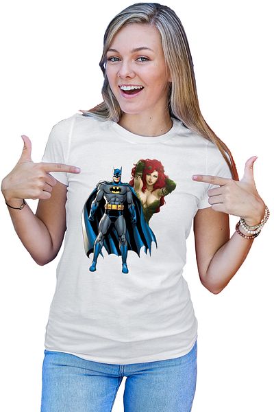 OEM Tricou dama Batman Catwoman Maggie Geha Poison Ivy