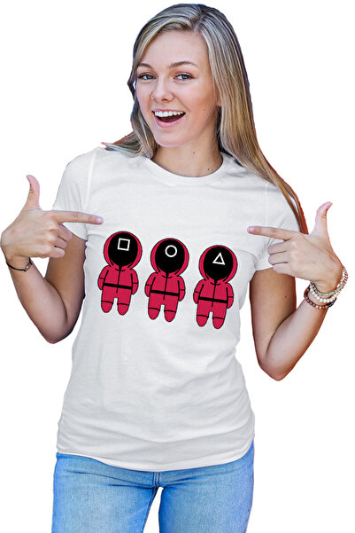 OEM Tricou dama Squid Game Chibi Concelor Testers Strategy