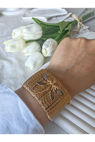 İLKYAZ Accessories Straw Bracelet