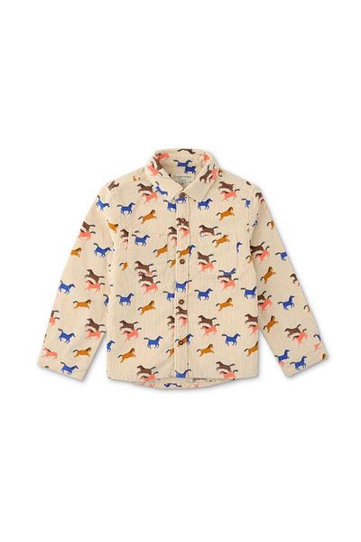 Gingersnaps Boys' Kids Shirt with Horse Print Design