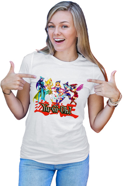 OEM Tricou dama Yu Gi Oh Mutou Team Girl Magician Spellcaster