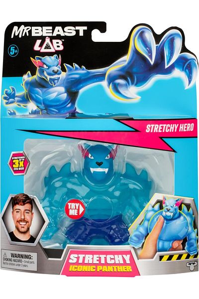 Moose Toys MRBEAST LAB W1 STRETCH HERO ICONIC PANTHER