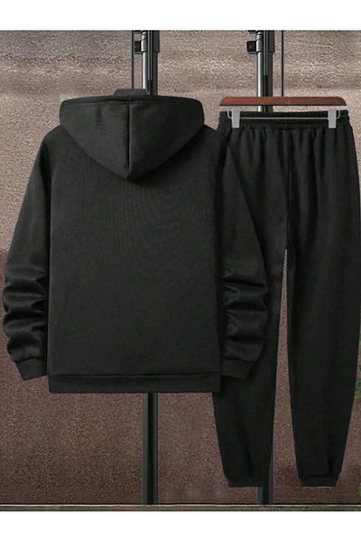 DAXİS Sportwear Company MEN'S PRINTED HOODED Tracksuit