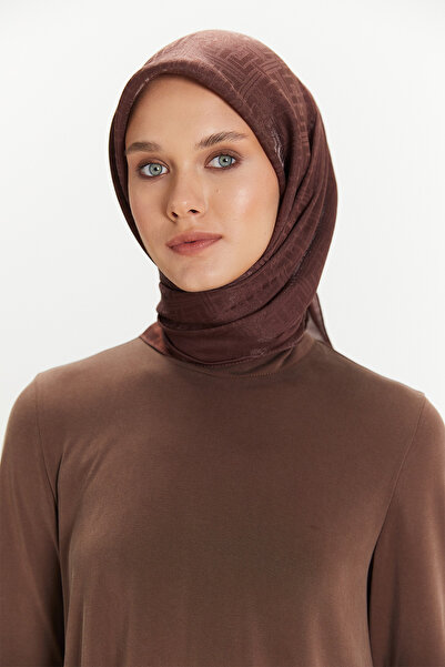 Setrms Geometrik Desenli Viskon Eşarp