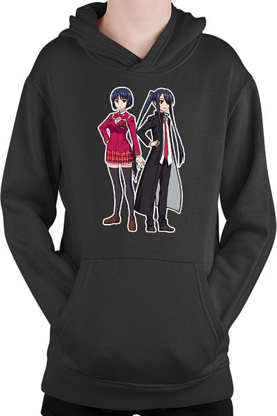 OEM Children's Hoodie UQ Holder Kuroumaru Orte School Uniform Anime Girl