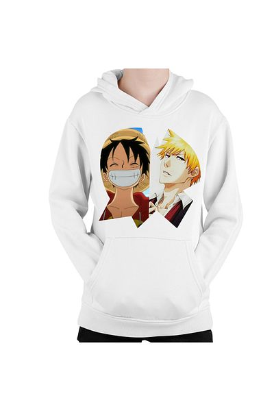 OEM Children's sweatshirt Bleach Ichigo One Piece Luffy Anime Manga
