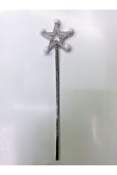 CONAHOME Star Fairy Wand Magic Wand with White Pompom