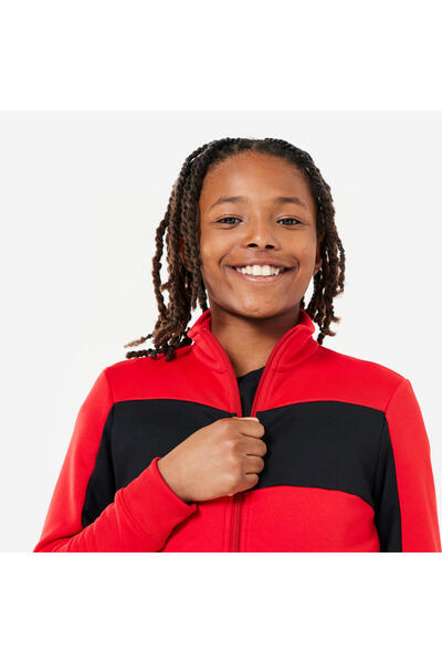 Decathlon Çocuk Eşofman Takımı - Kırmızı/Siyah