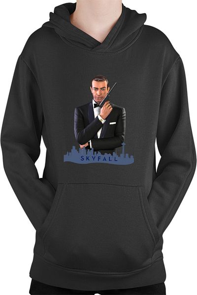OEM Kids' sweatshirt James Bond Skyfall Movie Cool British Spy