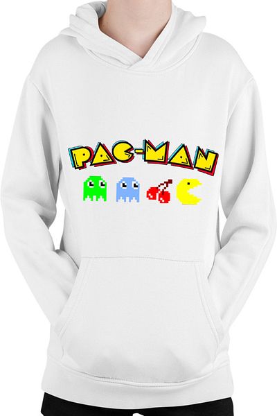 OEM Kids' sweatshirt Pac Man Arena Game Pixels Vintage