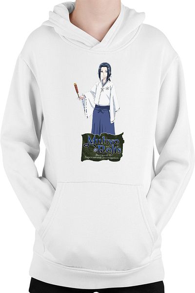 OEM Children's Hoodie Muhyo Roji Goryo Hakama Traditional Fan Japan Anime