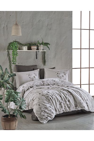 Pucioasa Satin Clasy King Size Bed Linen (Wall)