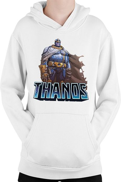 OEM Thanos Cape Supervillian Bad Marvel Dessert Kids Hoodie