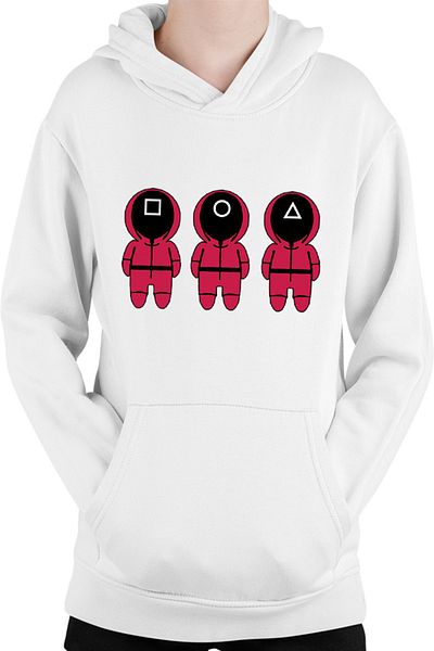OEM Children's hoodie Squid Game Chibi Concelor Testers Strategy