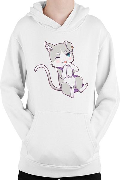 OEM Hanorac copii Re Zero Emilia's Cat Kawaii Magic Action Paranormal
