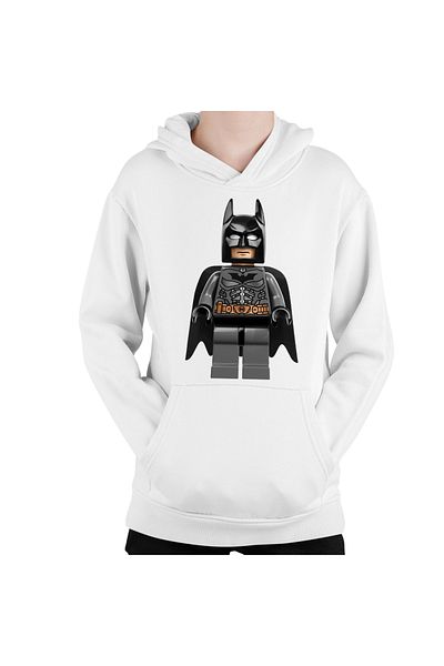 OEM Batman Minifig Super Heroes Movie Kids Hoodie