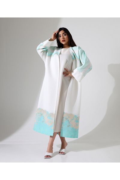 Fi'l Arz Fashion عباية طويلة مقاس كبير