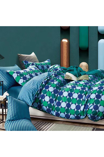 Pucioasa Printed Percale Bed Linen (Prc156) - One Person