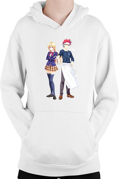 OEM Hoodie for children Foos Wars Soma Erina Rivals Anime Japan Otaku