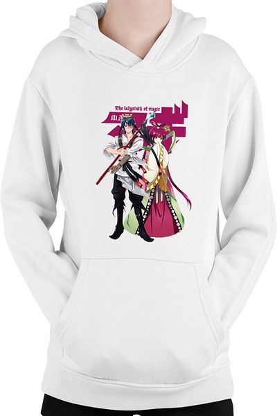 OEM Hanorac copii Magi The Labyrinth of Magic Kougyoku Queen Hakuryuu Guardian