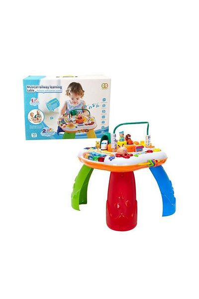 Toy Interactive educational table with sounds and musical train – for children 10 months+