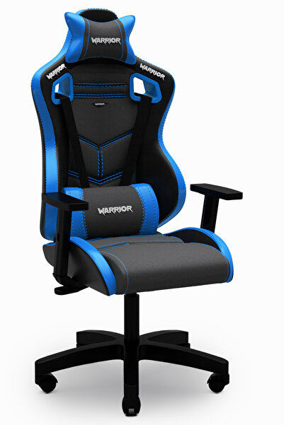 warrior Adonis Oyuncu Koltuğu - Mavi 1566D0514 -Sabit Kol