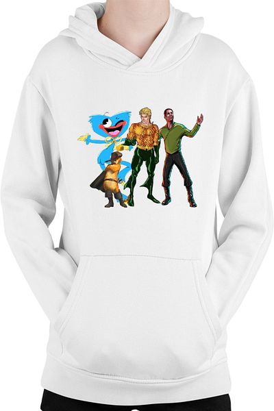 OEM Hanorac copii Aquaman Huggy Wuggy Puss in the Boots Shrek Star Trek Crew