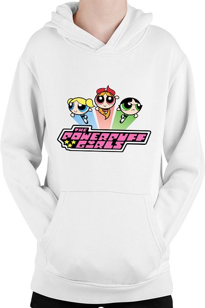 OEM Hanorac copii The Powerpuff Girls Logo Trio Adventure Funny