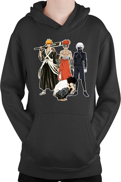 OEM Hanorac copii Hoshin Engi Nataku Ichigo Bleach Kaneki Tokyo Ghoul Death Note