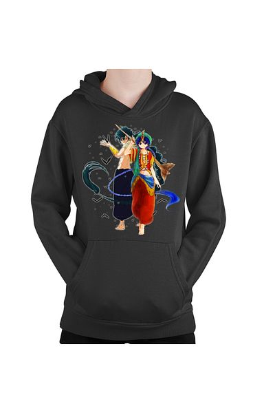 OEM Hanorac copii Magi The Labyrinth of Magic Aladin Anime Kage