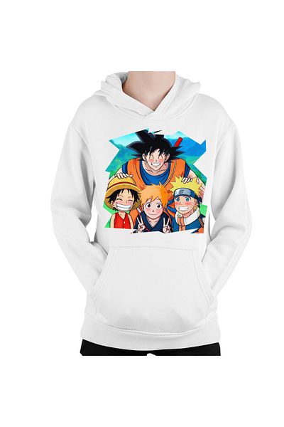 OEM Hanorac copii Bleach Dragon Ball Z One Piece Animekage Naruto