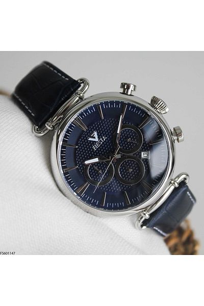 Fiesta Fs601147 Men's Wrist Watch with Leather Band