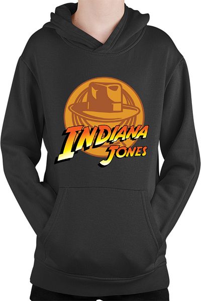OEM Kids Hoodie Indiana Jones Logo TV Series Cool Savana Texas US