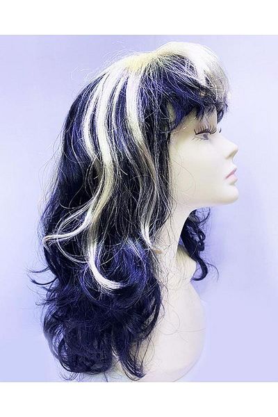 CONAHOME Black Gold Color Dracula Vampire Witch Wig Party Wig