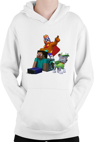 OEM Hanorac copii Brawl Stars Player Minecraft Diamond Cube Paw Patrol Rocky