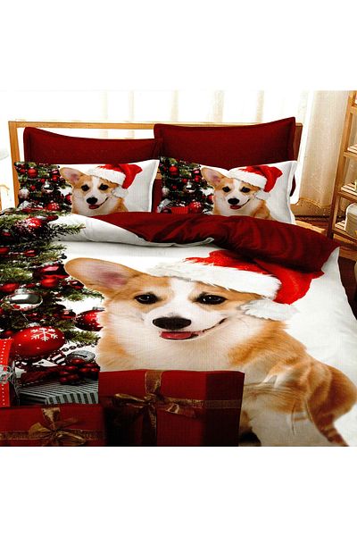 Pucioasa Finet 3D Bed Linen - 6 Pieces (Fn3D92)