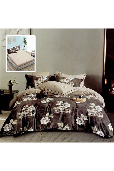 Pucioasa Finet 6-Piece Bedding Set With Cover - 160X200 And 180X200 (Hf6P285)