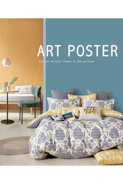 Pucioasa Printed Percale Bed Linen (Prc55) - One Person