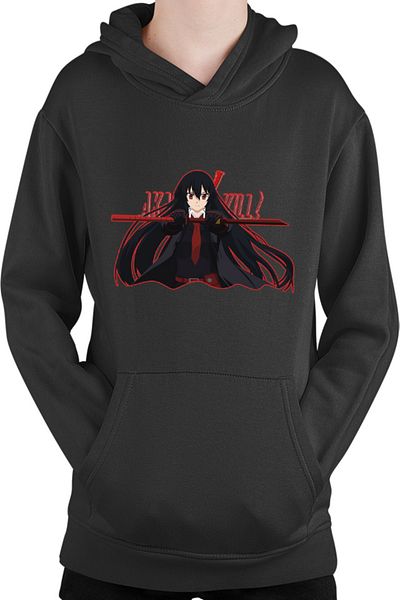 OEM Akame ga Kill Katana Traditional School Uniform Kids Hoodie