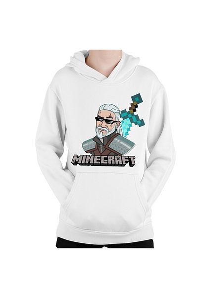 OEM Children's hoodie The Witcher Minecraft Mcskins Optifine Aternos