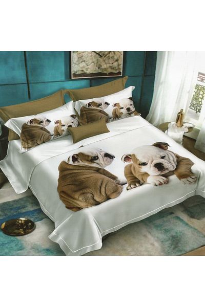 Pucioasa Finet 3D Bed Linen - 6 Pieces (Fn3D52)
